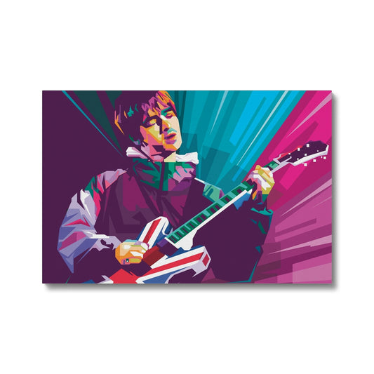 Noel Gallagher Pop Art - WPAP Eco Canvas