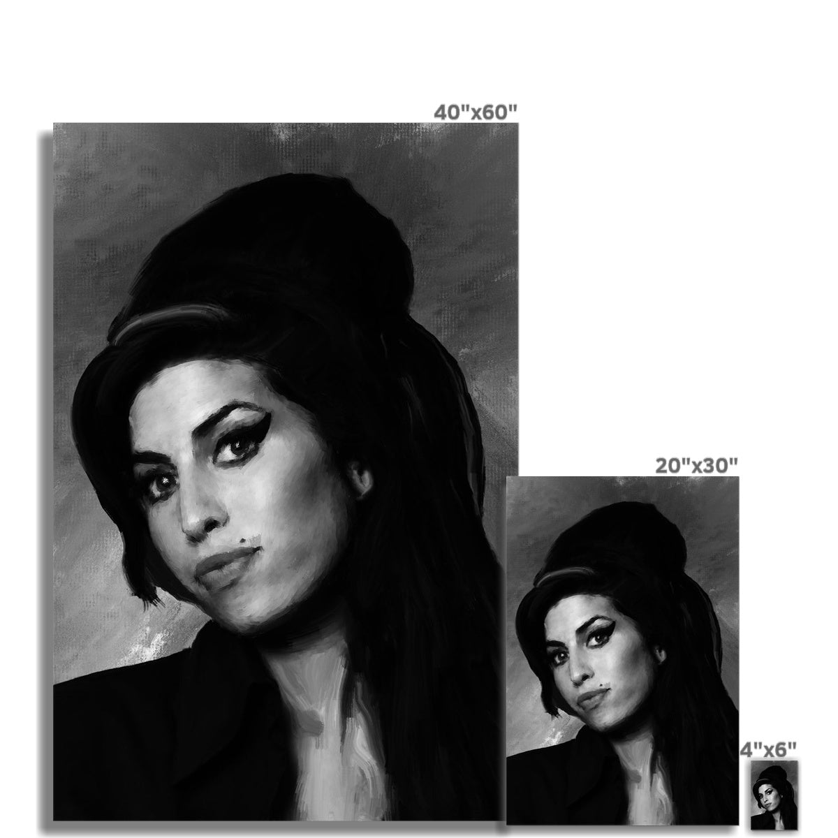 Amy Portrait - B&W Hahnemühle Photo Rag Print