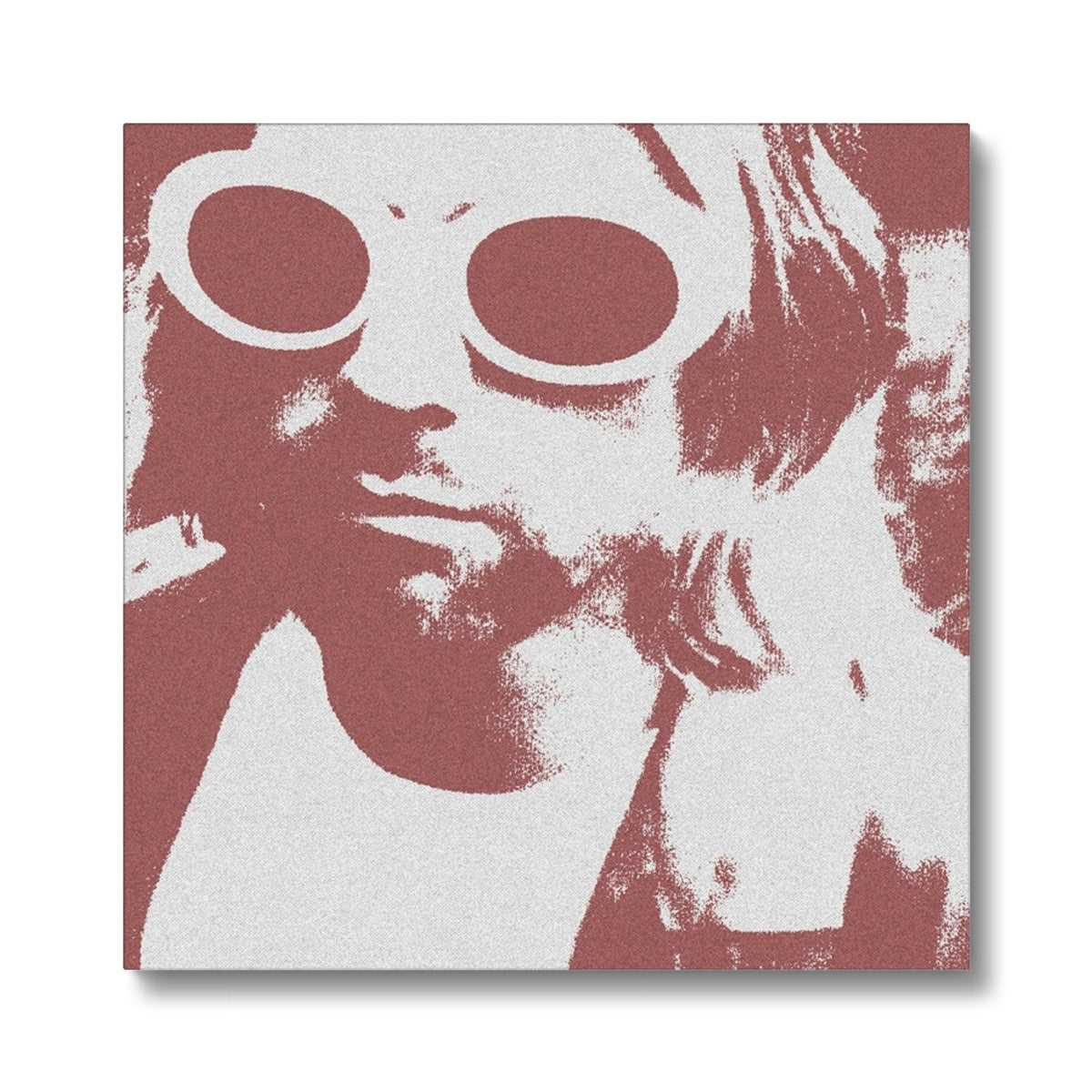 Kurt Cobain Print Eco Canvas