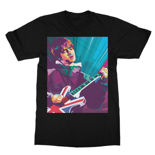 Noel Gallagher Pop Art - WPAP Softstyle T-Shirt
