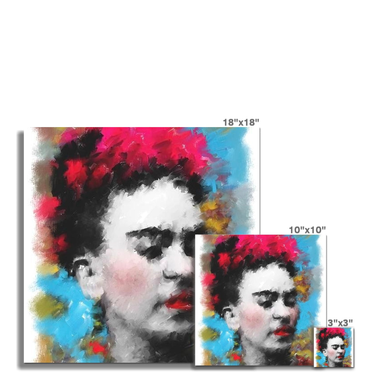 Frida Kahlo - Portrait C-Type Print