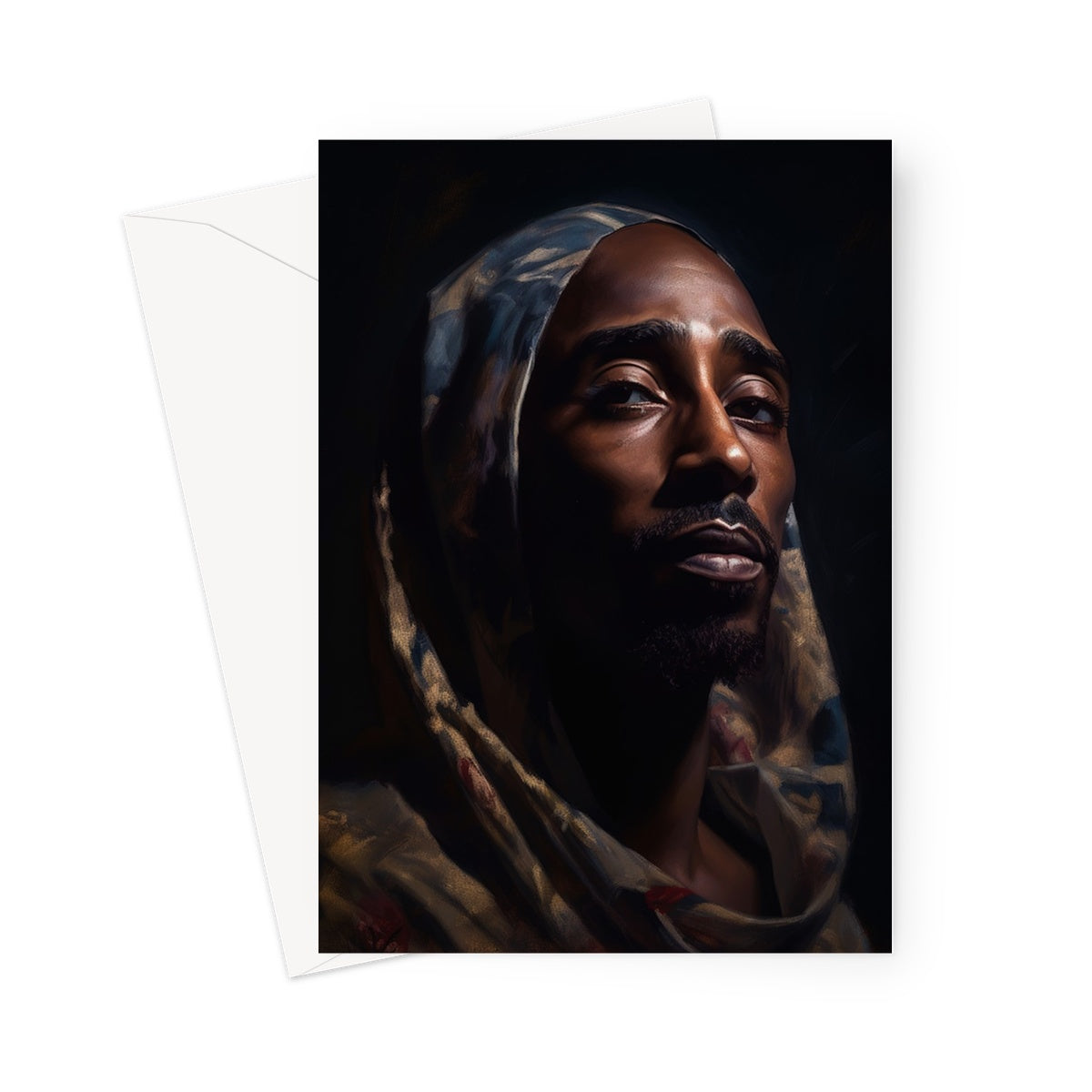 Tupac Shakur Greeting Card