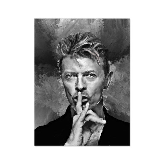 Bowie 'Shhh!' Painting Hahnemühle Photo Rag Print