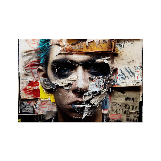 Collage Kid Hahnemühle Photo Rag Print