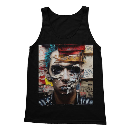 Collage Kid Softstyle Tank Top