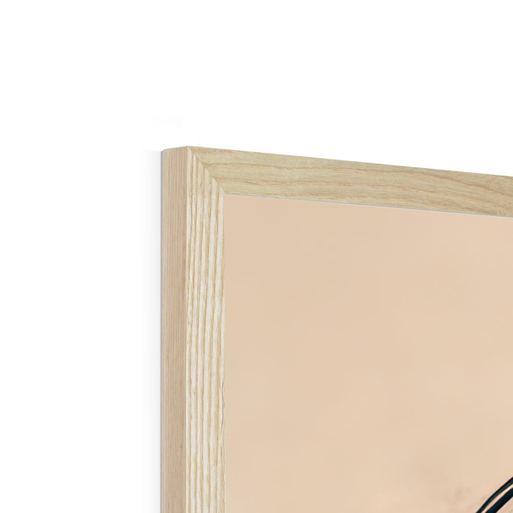 James Dean (Sketch Portrait) Budget Framed Poster