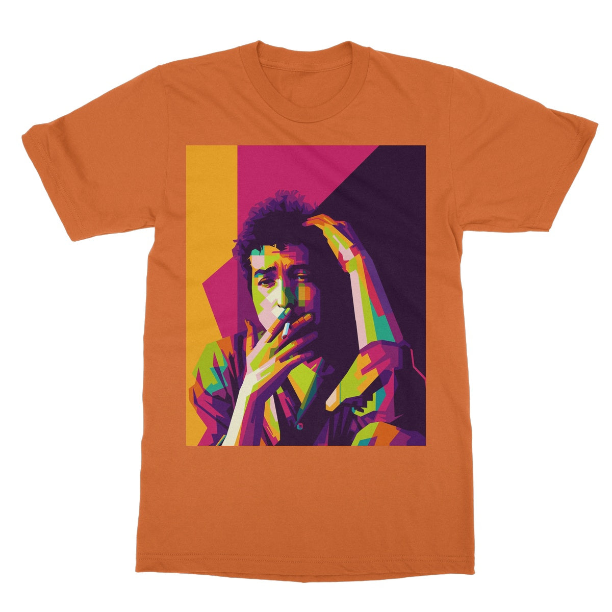 BOB DYLAN - POP ART Softstyle T-Shirt