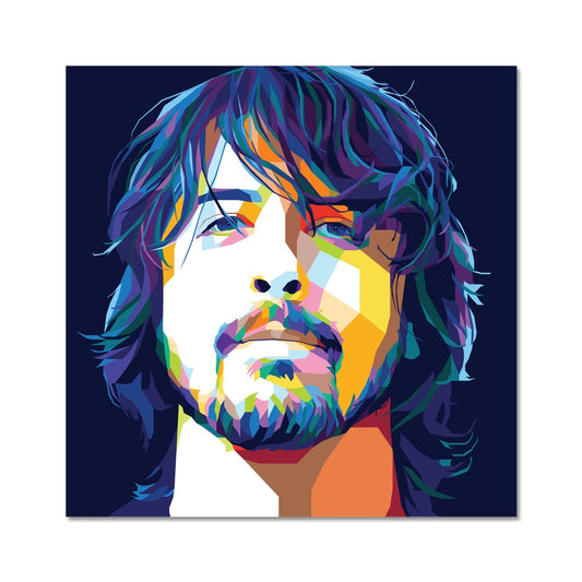 DAVE GROHL - Nirvana, Foo Fighters Fine Art Print