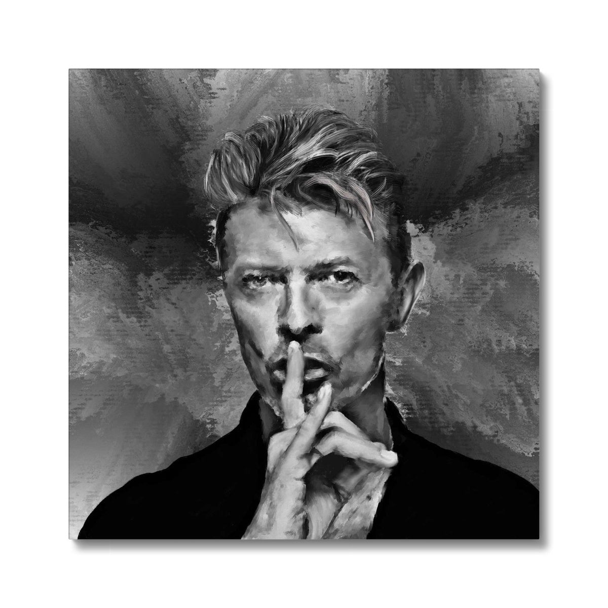 Bowie 'Shhh!' Painting Canvas