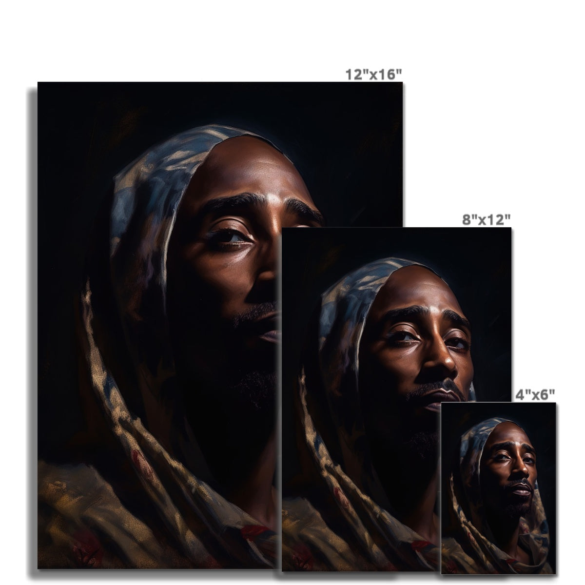 Tupac Shakur Hahnemühle German Etching Print