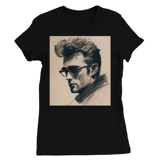 James Dean (Sketch Portrait) Women's Favourite T-Shirt