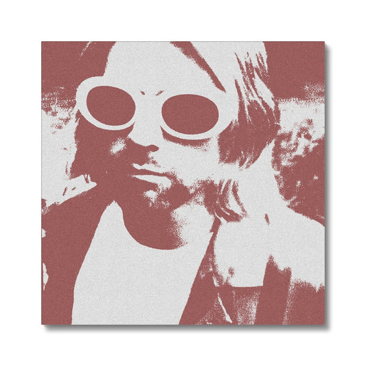 Kurt Cobain Print Canvas