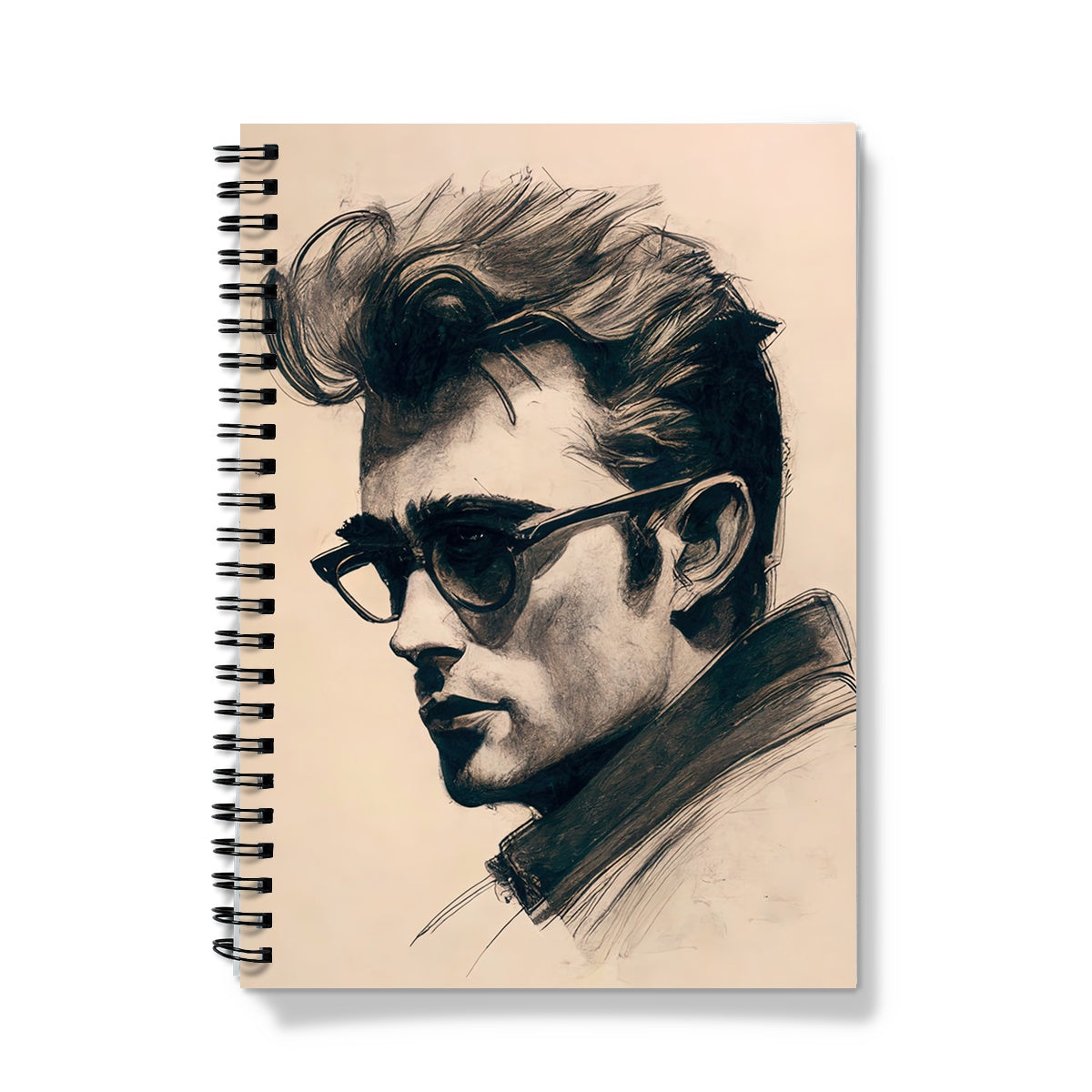 James Dean (Sketch Portrait) Notebook