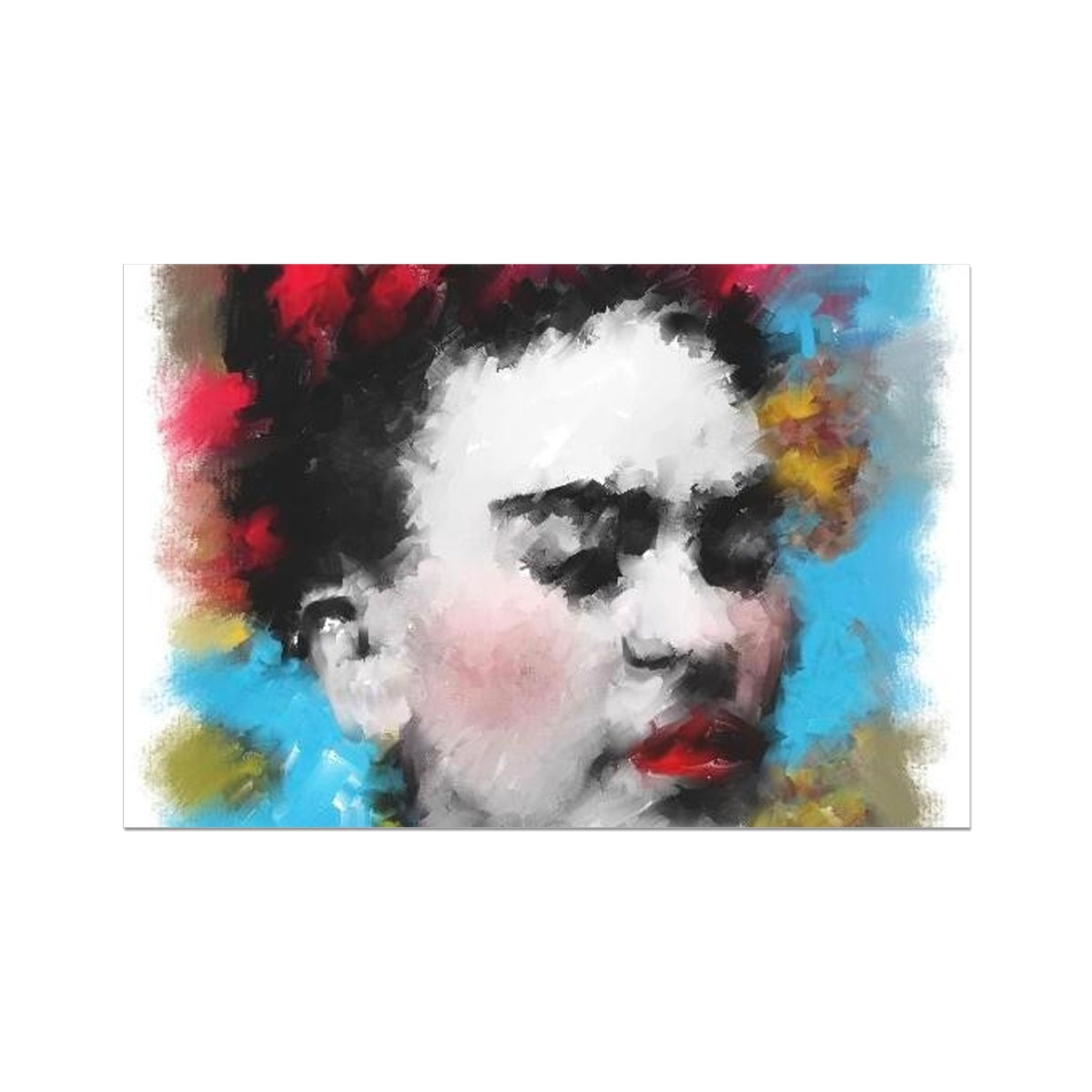 Frida Kahlo - Portrait Hahnemühle Photo Rag Print