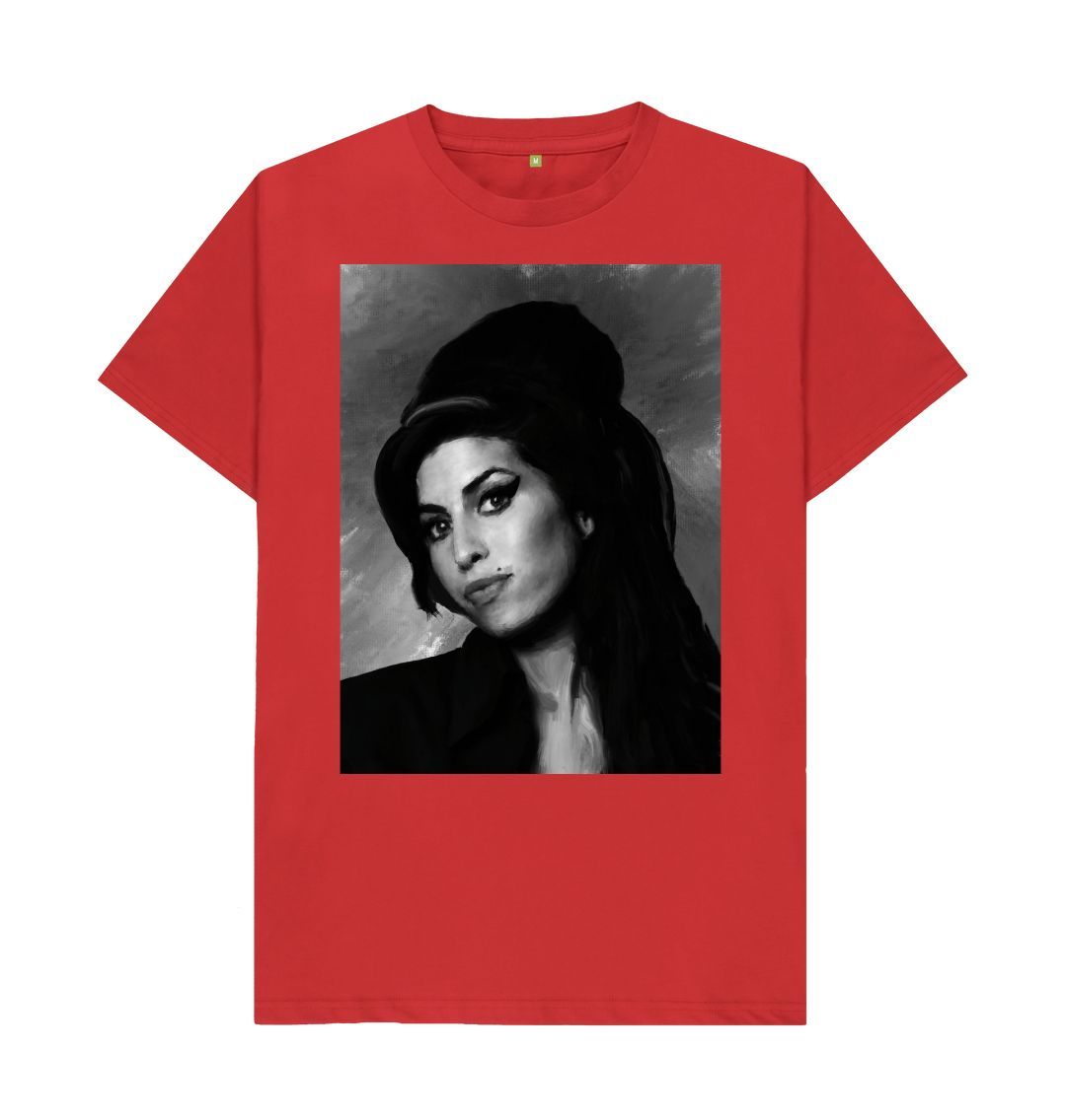 Red Black & White 'Amy' T-Shirt
