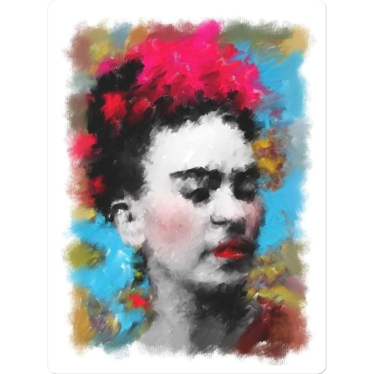Frida Kahlo - Portrait Sticker