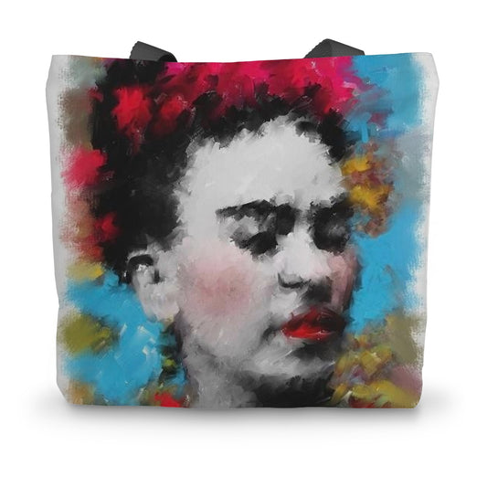 Frida Kahlo - Portrait Canvas Tote Bag