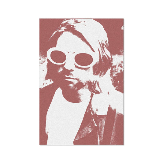 Kurt Cobain Print Wall Art Poster