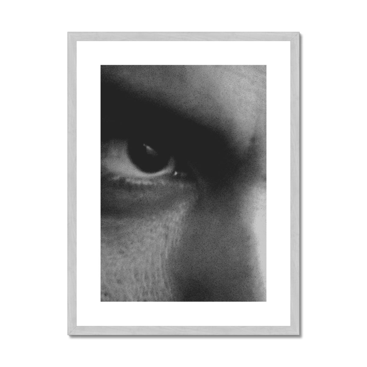 Depp Eyes Antique Framed & Mounted Print